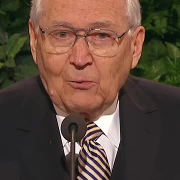 Parents must bring light and truth - L. Tom Perry