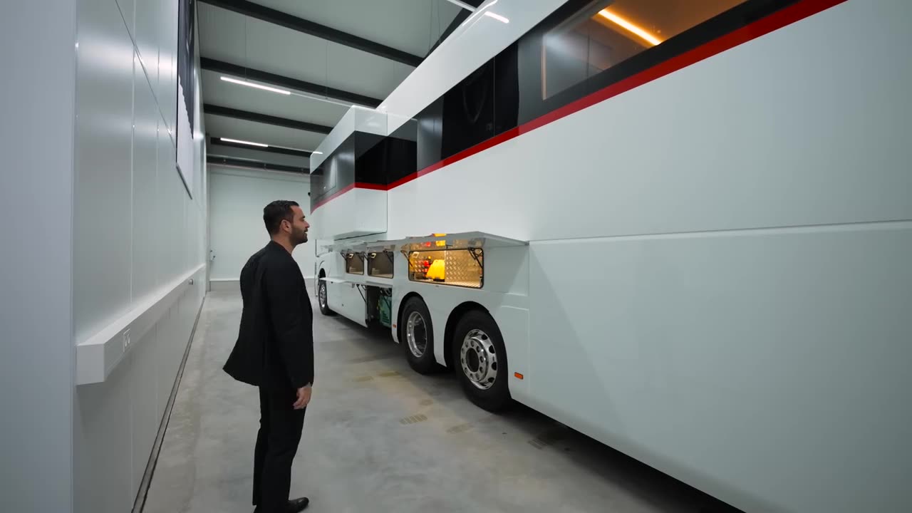 "Touring the World's Most Futuristic Motorhome