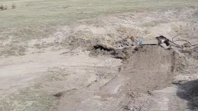 Little Tyke Goes on Long Trek for Tractor Ride