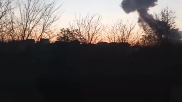 morning explosions in Nikolaev