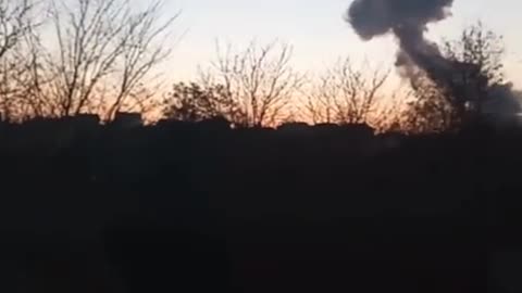 morning explosions in Nikolaev