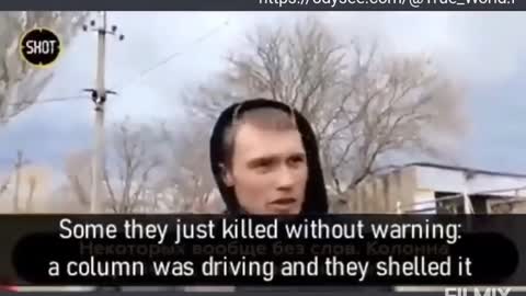 Ukraine - Another Ukraine Citizens About Ukraine Nazi Forces - spot