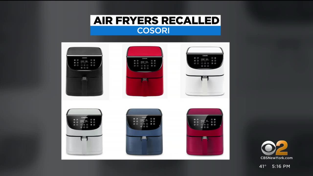 Consori recalls 2 million air fryers