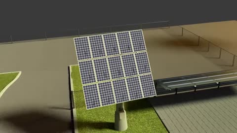 SOLAR PANEL 3D ANIMATION