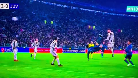 Ronaldo's Unbelievable Bicycle Kick Goal: Watch the Epic Moment Now!