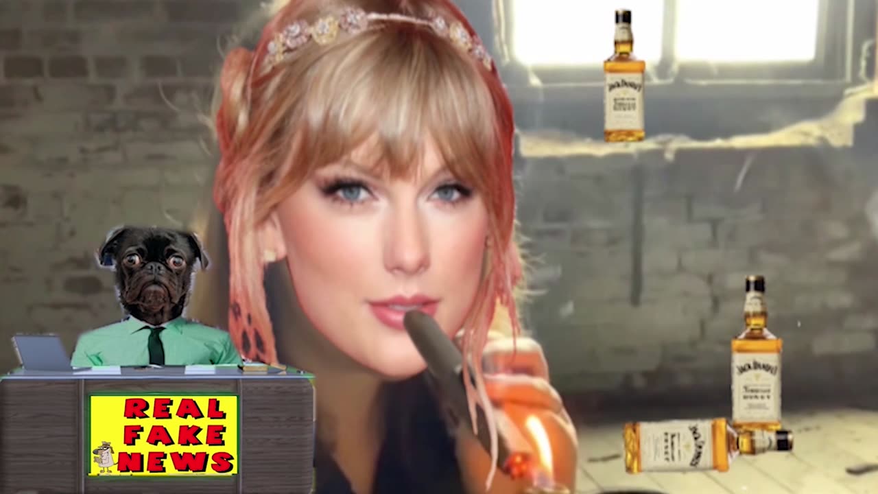 TAYLOR SWIFT LOVES HER CIGARS AND JACK