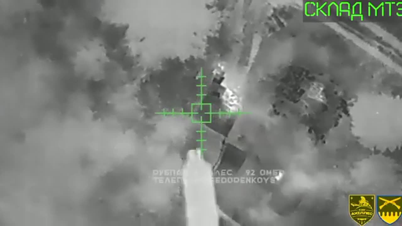 In Luhansk region, the point of logistics of Russians was destroyed