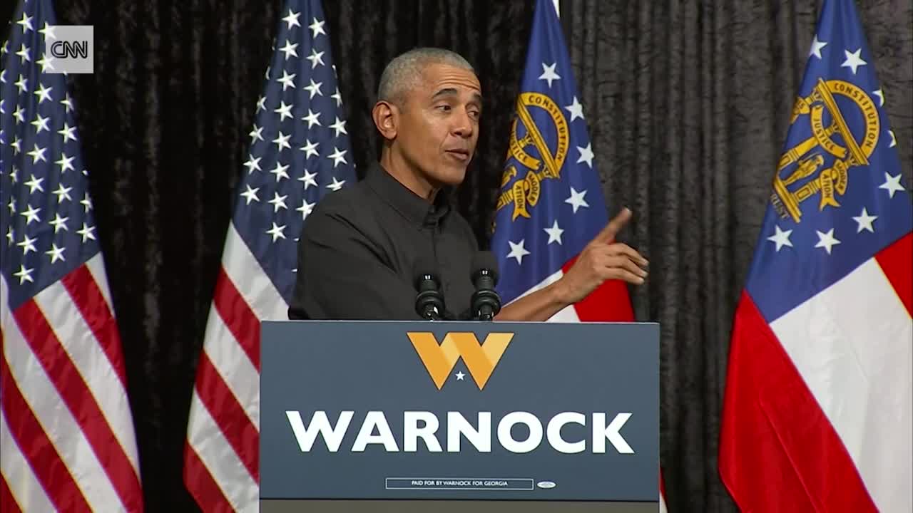 Obama mocks Herschel Walker's vampire remark