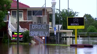 Torrential rains flood streets of Sydney