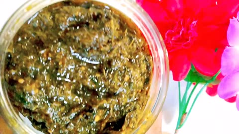 Yummy coriander leaves pickle recipe.