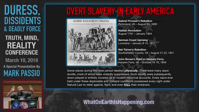 Mark Passio - Duress, Dissidents & Deadly Force