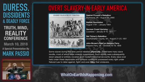 Mark Passio - Duress, Dissidents & Deadly Force