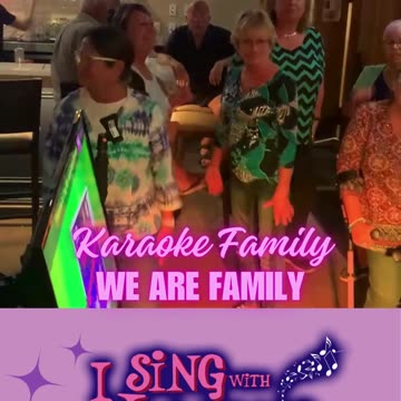 We Are Family Cover | I Sing With Jeannie Karaoke