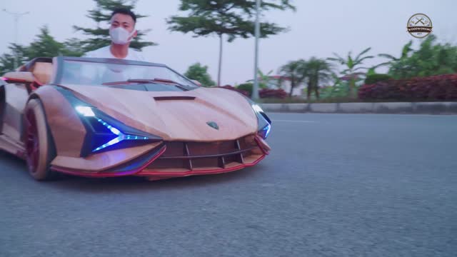 In 65 days a man build a Lamborghini Sian Roadster for his son - Awesome and Amaizing