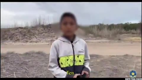 Today Texas Troopers found a El Salvadoran boy abandoned by smugglers