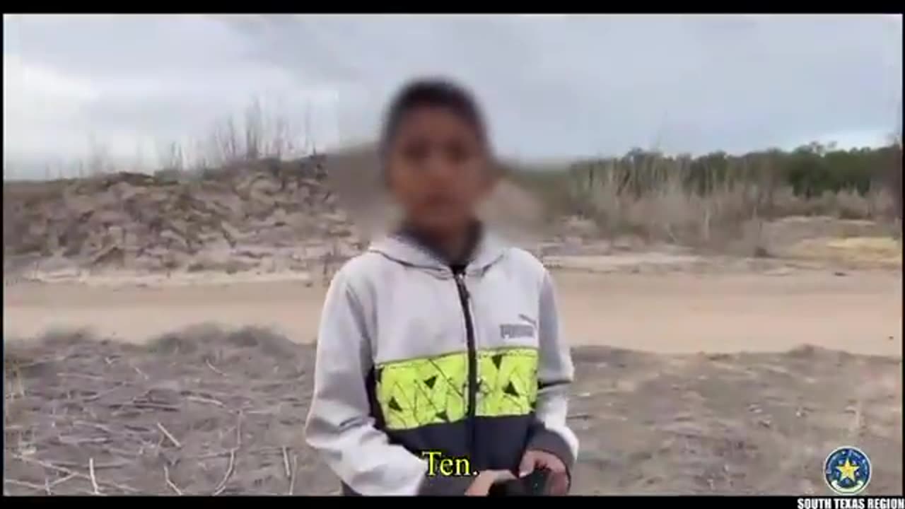 Today Texas Troopers found a El Salvadoran boy abandoned by smugglers