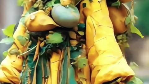 "Potato’s Magical Transformation: Root to Girl to Lady to Potato! 🥔✨ AI Animation" #cute #ai #funny