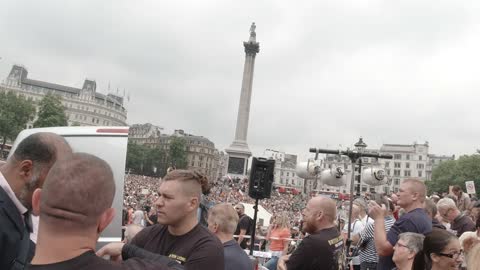 Trafalgar London Protest 24 July 2021 Ep2