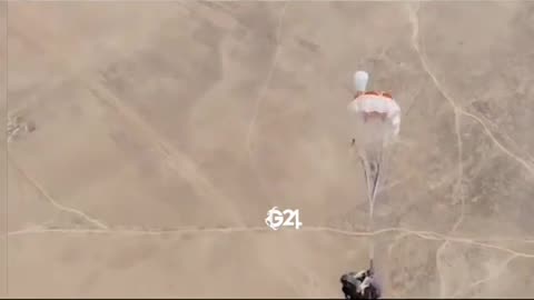 Syrian and Russian paratroopers fly in joint drill
