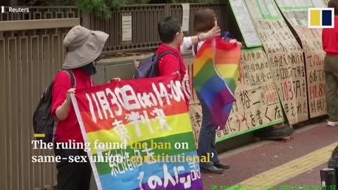 Tokyo court ruling upholds ban on same-sex marriage but leaves door open for legislative change