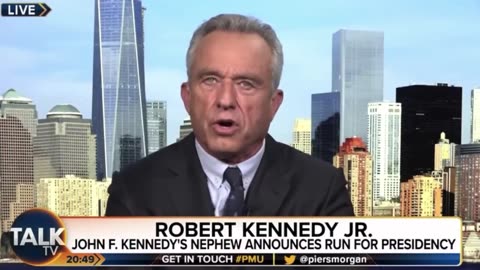 RFK Jr: Destroying the lies spewed at him by the Propaganda Media