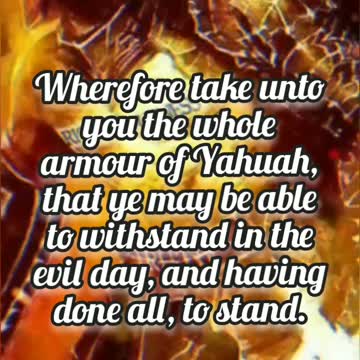 Put the Armor of Yahuah On