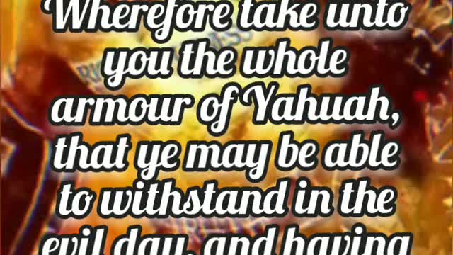 Put the Armor of Yahuah On