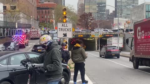 New York City Armed Man at UN