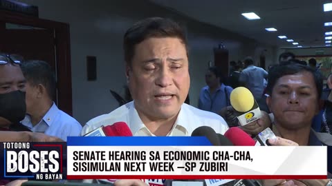 Senate hearing para sa Economic Cha-cha o Resolution of Both Houses No. 6 (RBH6), sisimulan na