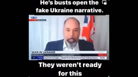 Mainstream media news GUEST sets the host straight about the war in Ukraine