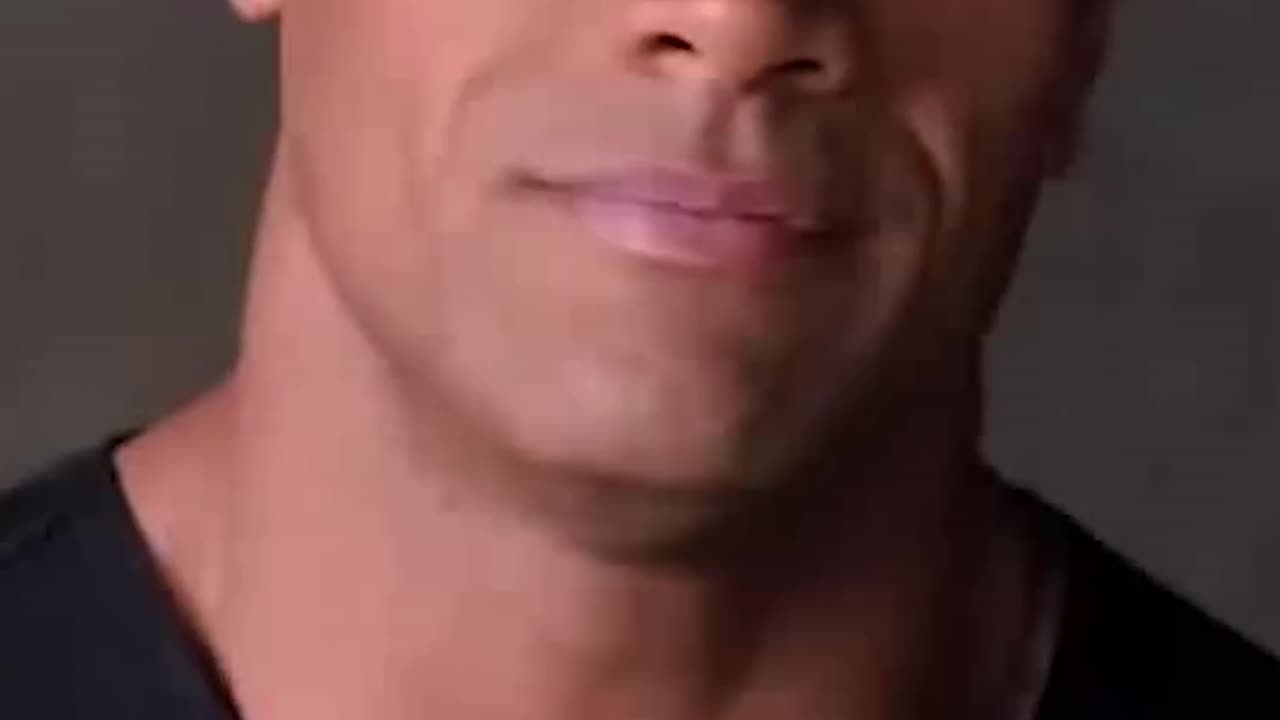 One handshake change my life Dwayne Johnson