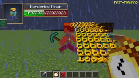 Herobrine vs Error422 all Сreepypasta mobs in minecraft part 74