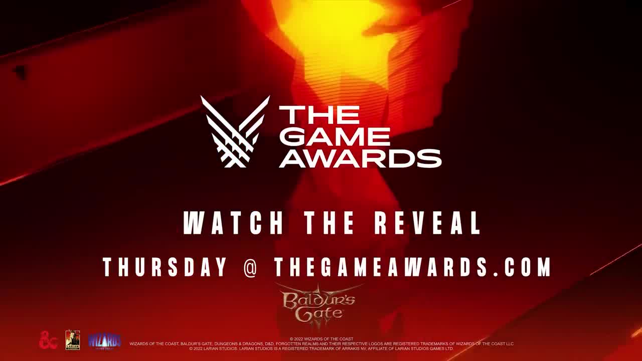 Baldur's Gate 3 - The Game Awards 2022 Teaser