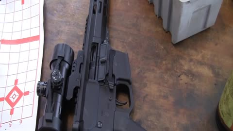 AR-9 carbine build after buffer change out