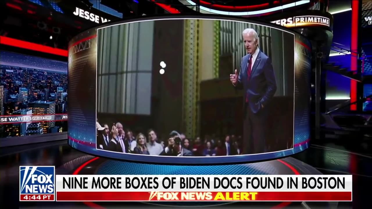 NINE more boxes of Biden docs were MOVED before FBI search, found in Boston