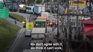 Brazil Truckers Block Roads to Protest Bolsonaro Election Loss