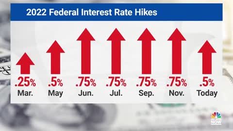 Federal Reserve Raises Interest Rates By 0.5%