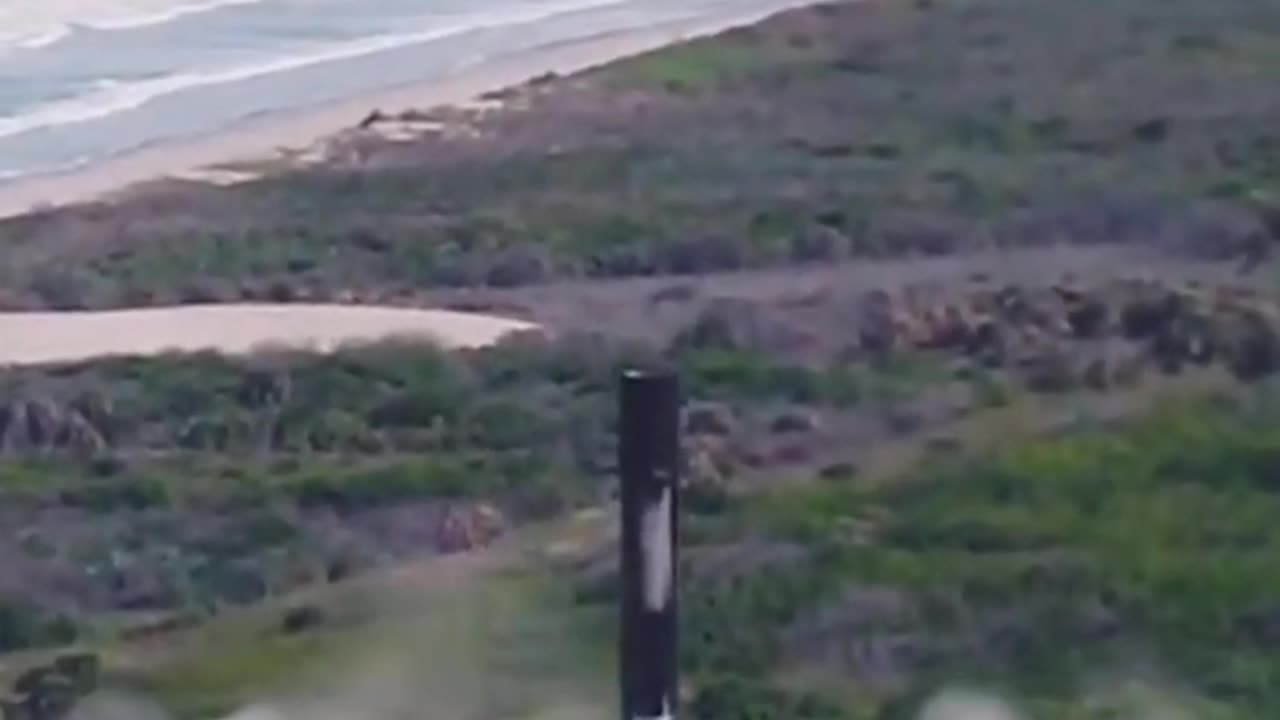 SpaceX released amazing footage of Falcon 9 first stage landing at LZ-1