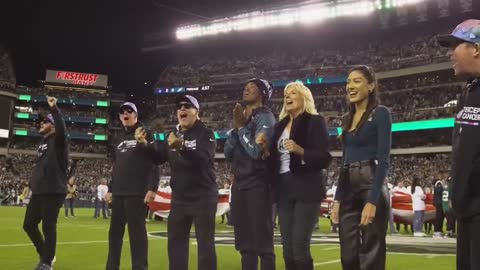 Jill Biden Gets Booed At Eagles Game In Philly