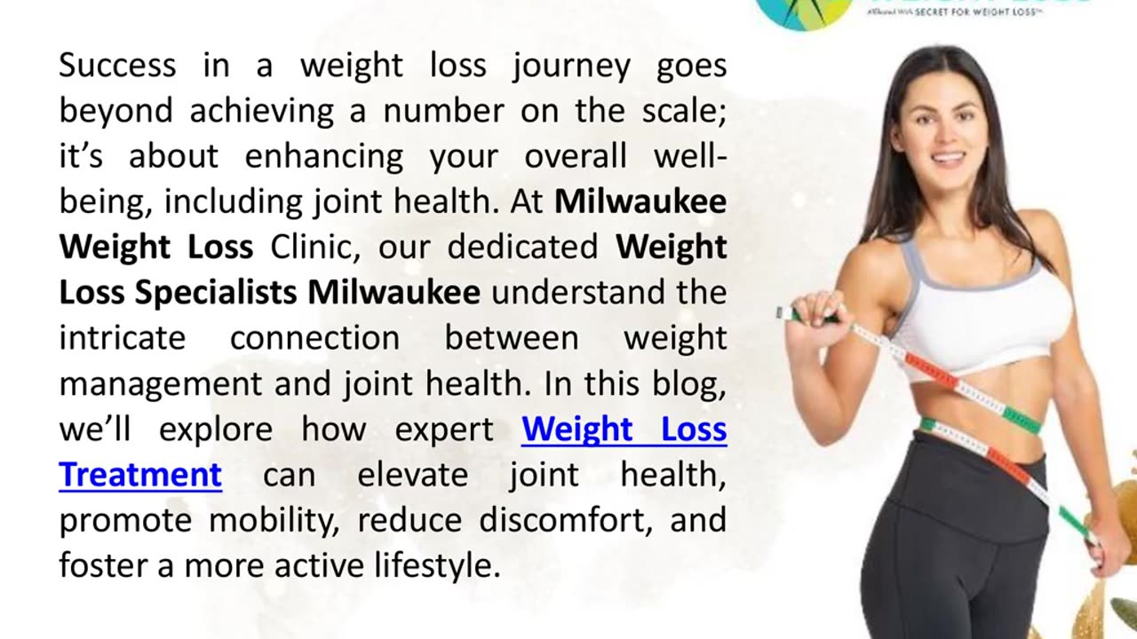 Elevate Your Joint Health With Expert Weight Loss Treatment