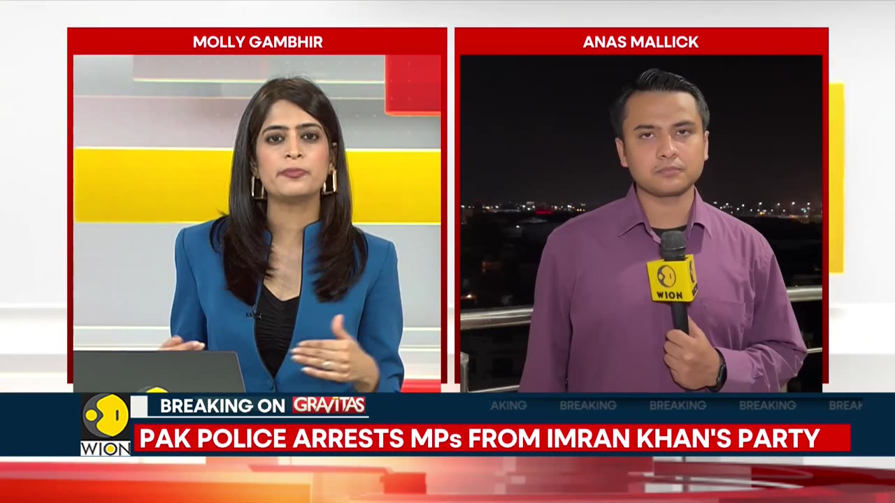 Pakistan police arrests MPs from Imran Khan's party | Gravitas | WION Breaking