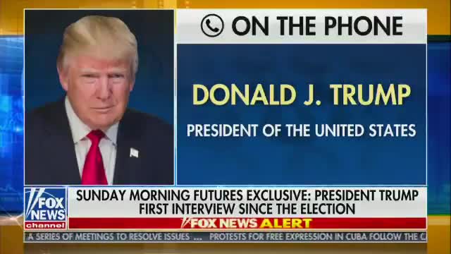 Trump interview with Maria Bartiromo