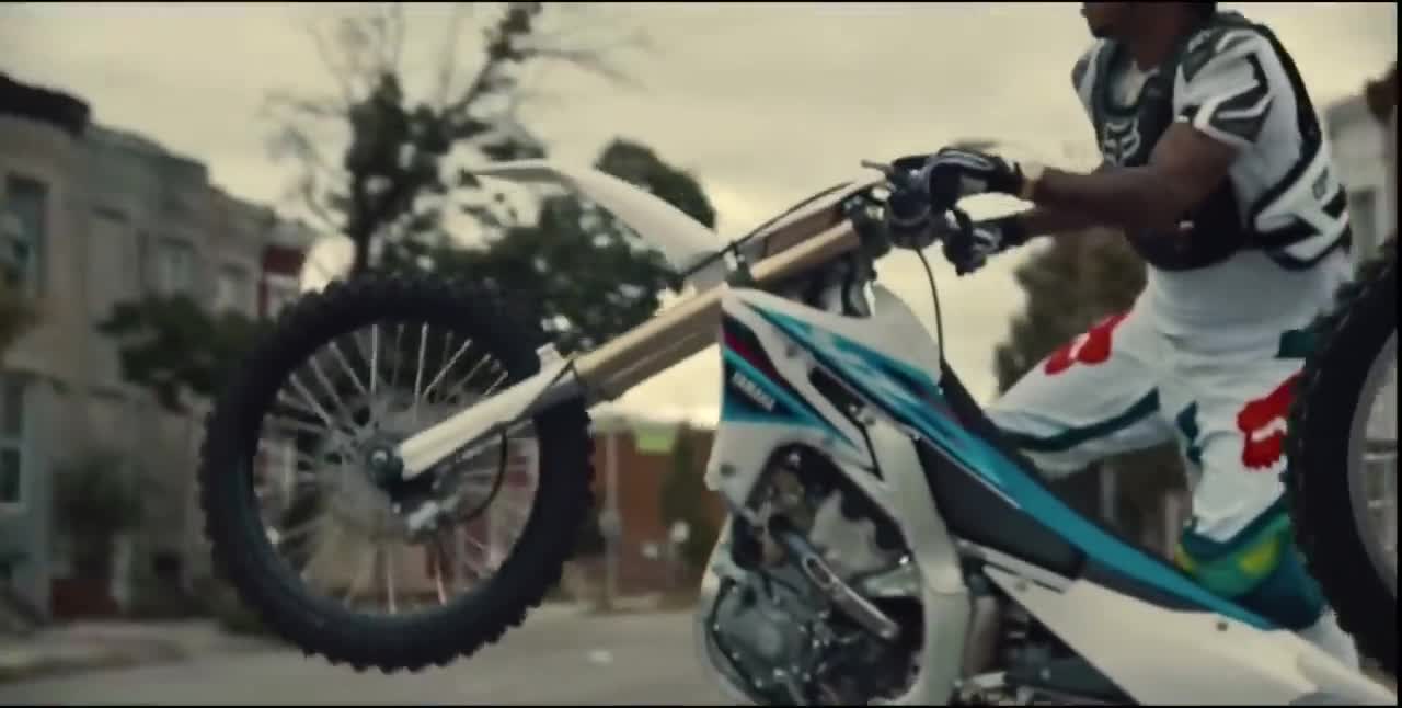 Crazy Dirt bike chase (Meek Mill, Chino,Charm City Kings...)