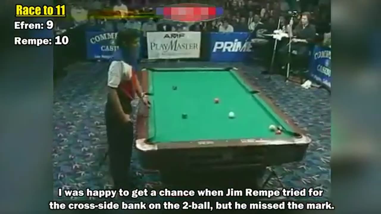 The Day Unknown EFREN REYES Shocked America's Pro Billiards Tour