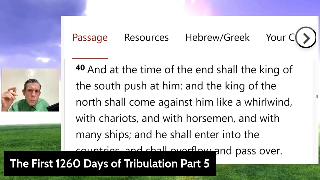 The First 1260 Days of Tribulation Part 5