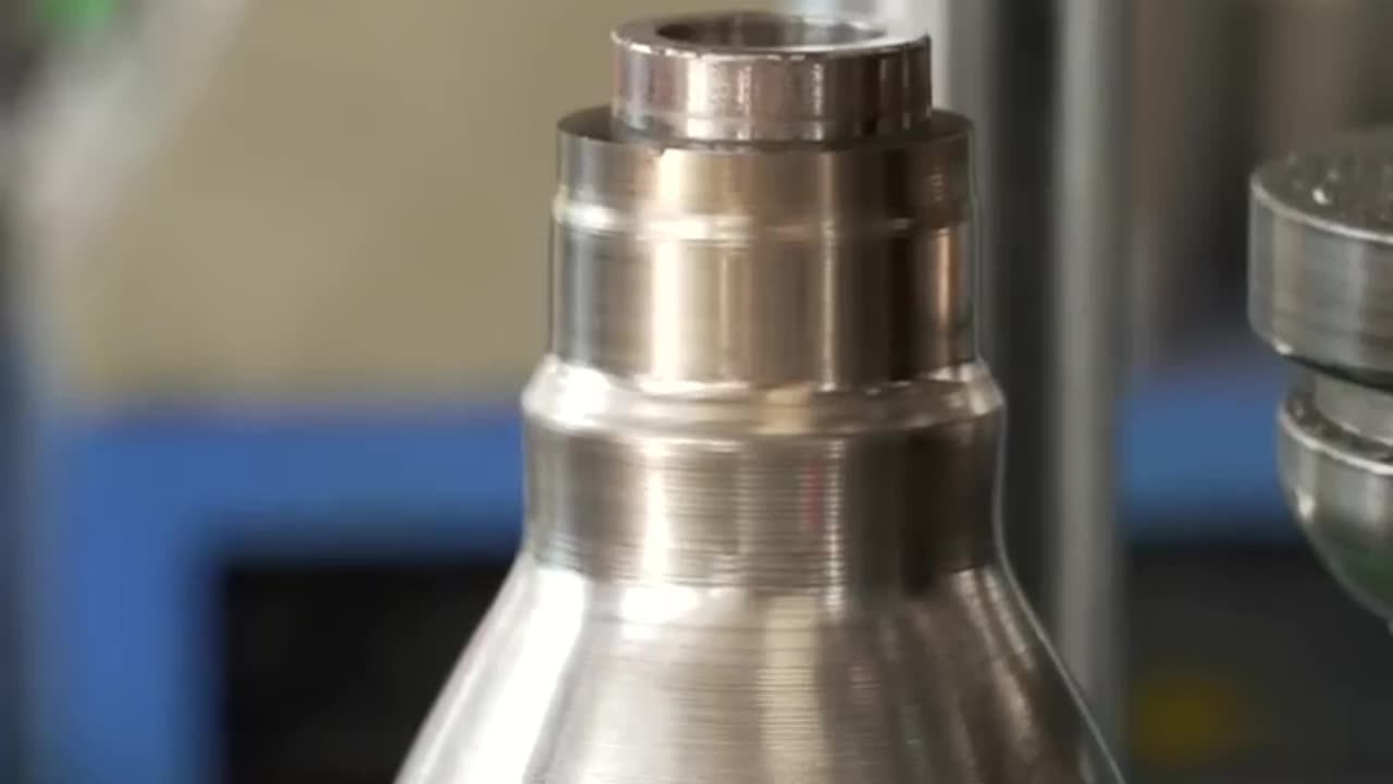 MASS PRODUCTION OF STEEL BOTTLES