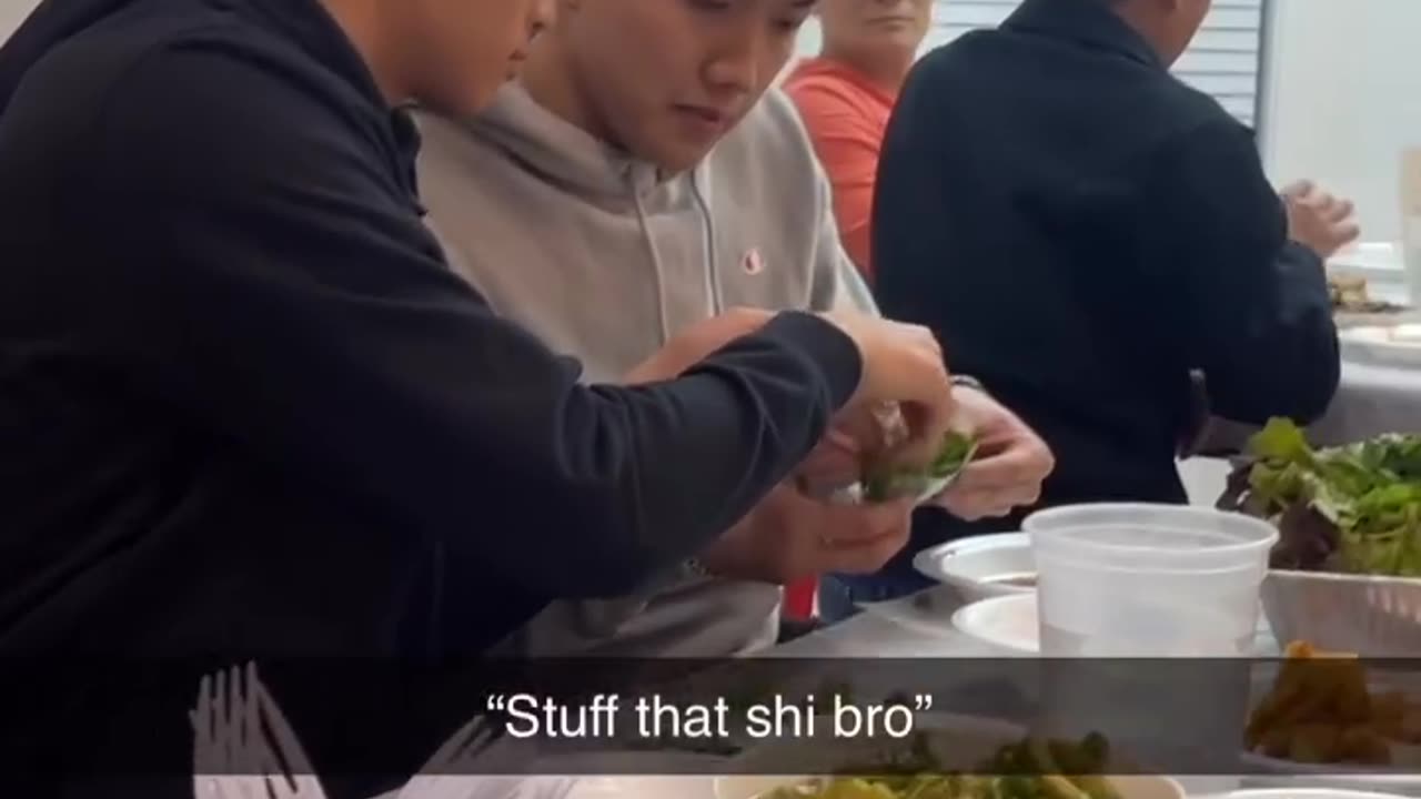 This how they rollin spring rolls now?