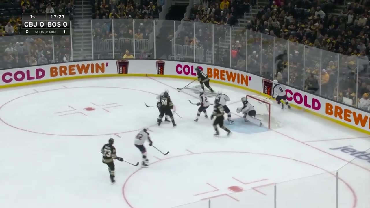 Columbus Blue Jackets at the Boston Bruins Game Highlights - 3 Dec 2023