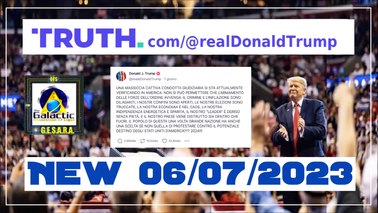 New 06/07/2023 Real Donald Trump - TRUTH -