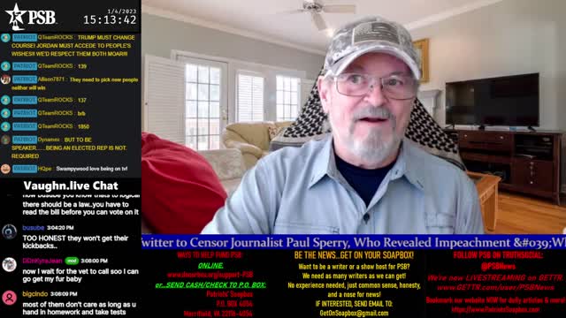 2023-01-04 15:00 EST - The PATRIOTski Tavern: